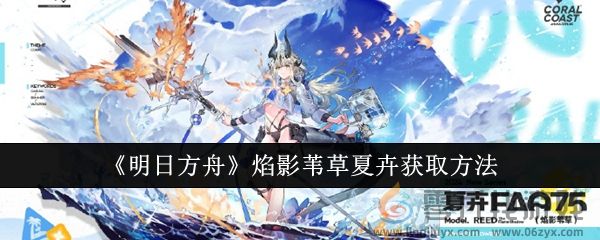 《明日方舟》焰影苇草夏卉获取方法(图1)