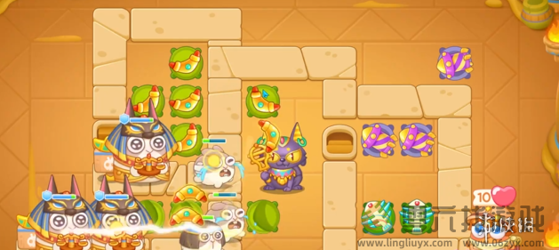 保卫萝卜4法老归来第五十六关怎么过(图6) 保卫萝卜4法老归来第五十六关怎么过(图6)